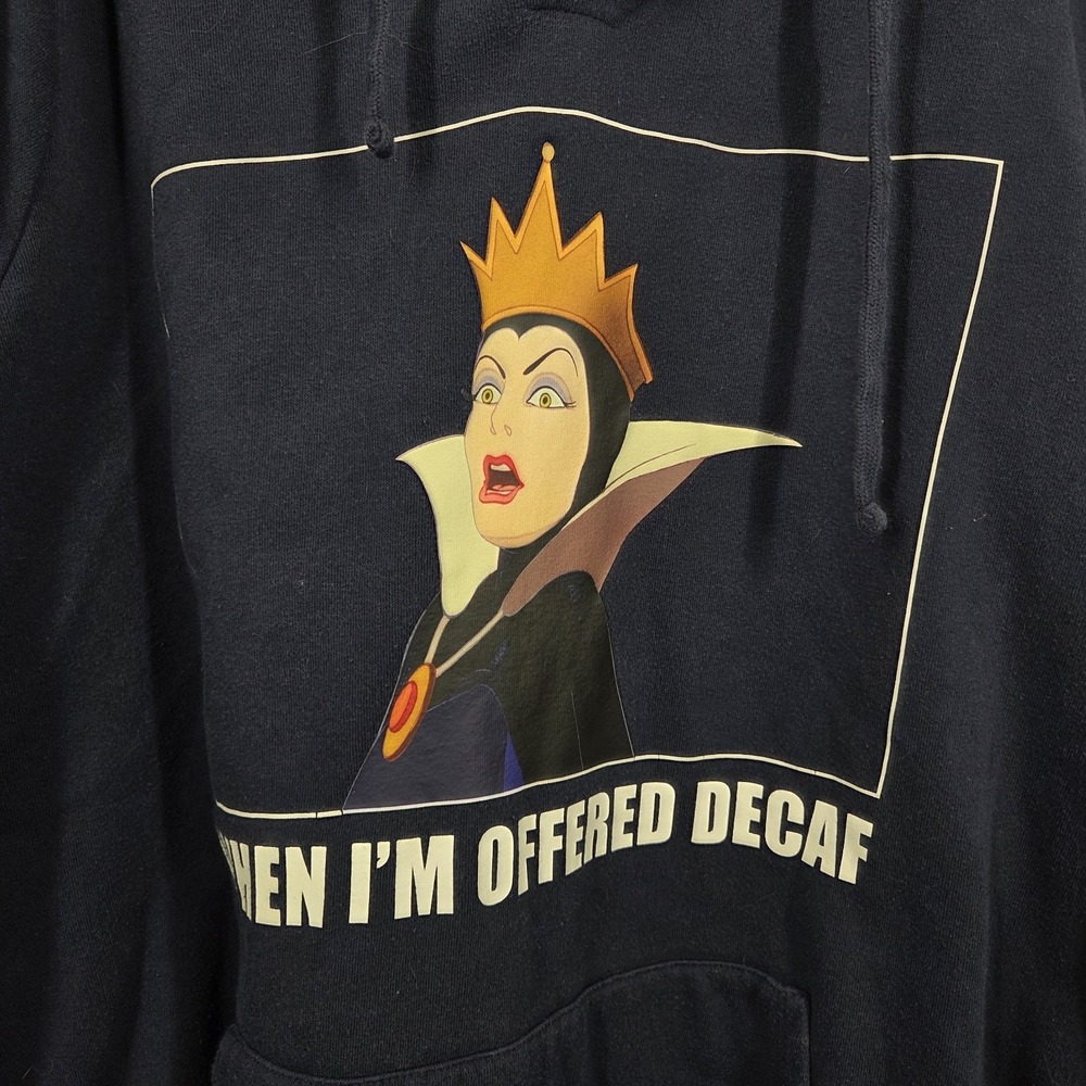 TORRID SZ 5 Sweater Hi-Low Hoodie Disney Villains Evil Queen Kangaroo Casual - Picture 2 of 5